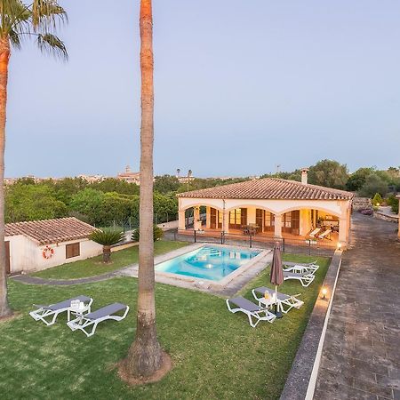 Ses Covetes Villa Petra  Bagian luar foto
