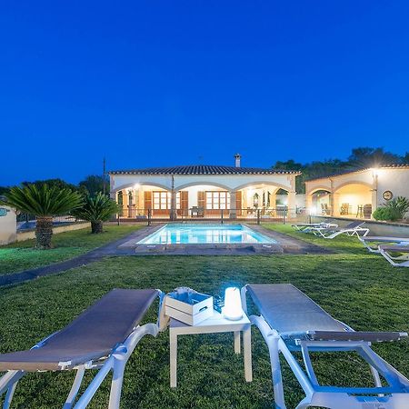 Ses Covetes Villa Petra  Bagian luar foto
