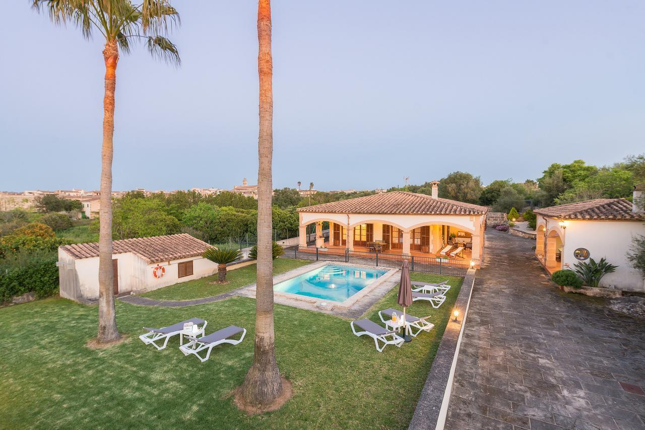 Ses Covetes Villa Petra  Bagian luar foto