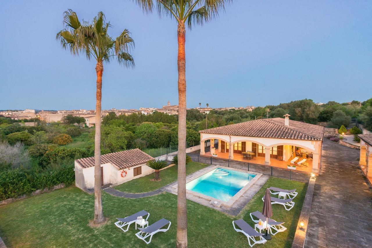 Ses Covetes Villa Petra  Bagian luar foto