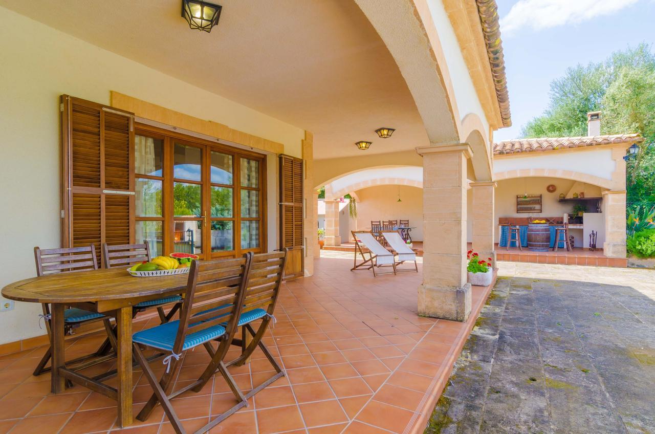 Ses Covetes Villa Petra  Bagian luar foto