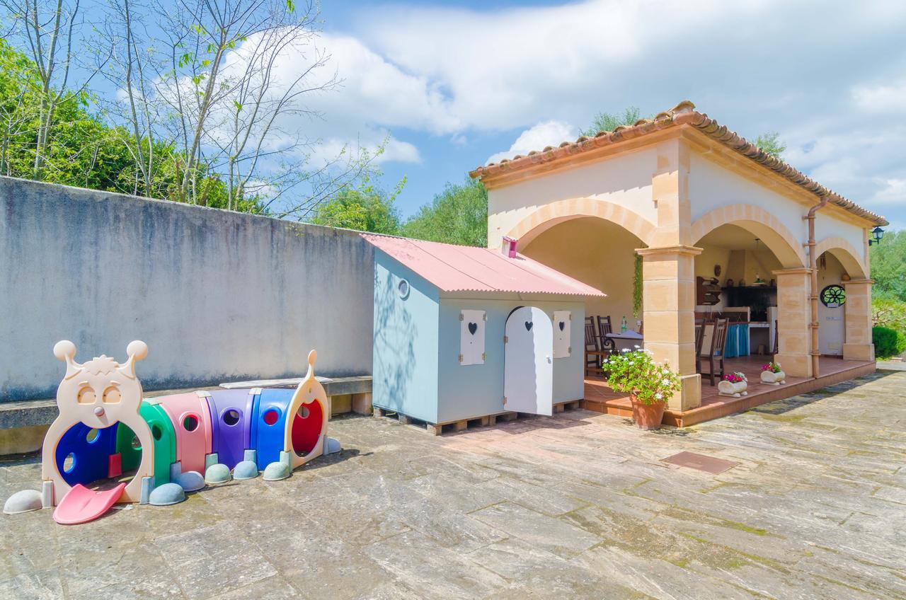 Ses Covetes Villa Petra  Bagian luar foto