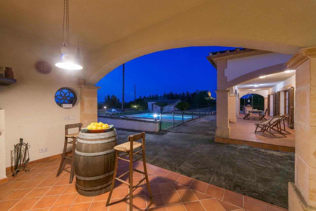Ses Covetes Villa Petra  Bagian luar foto