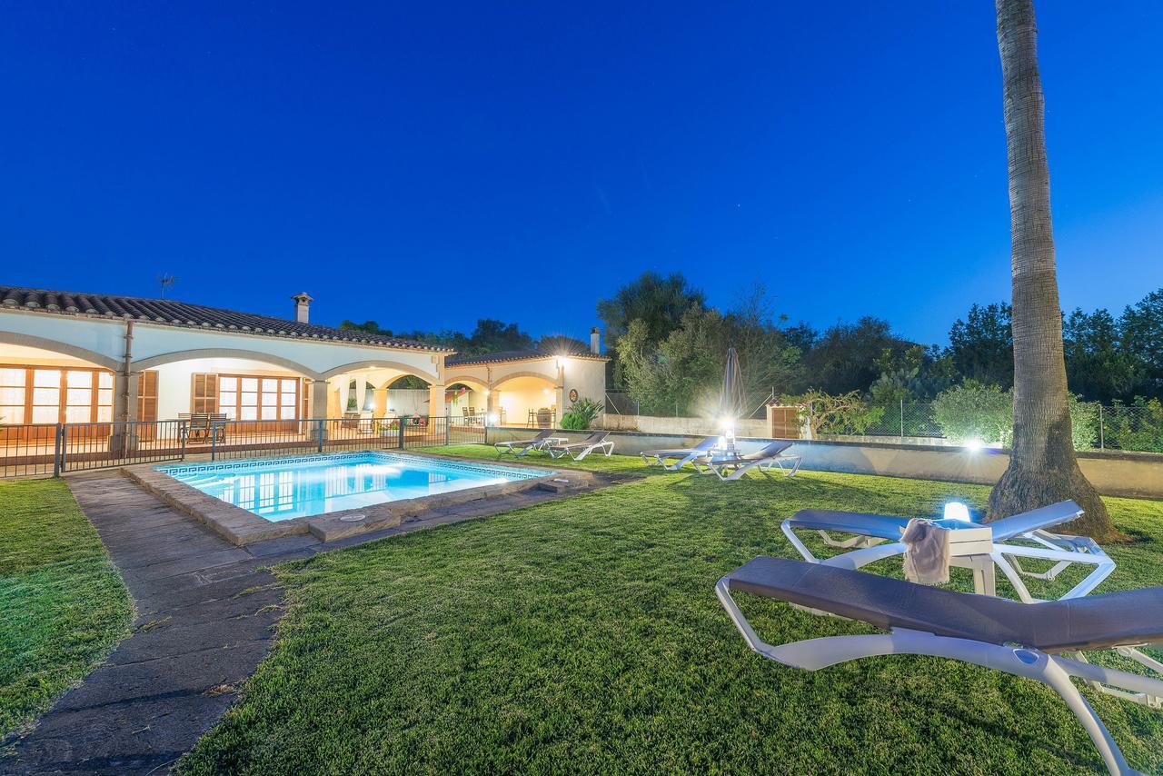 Ses Covetes Villa Petra  Bagian luar foto