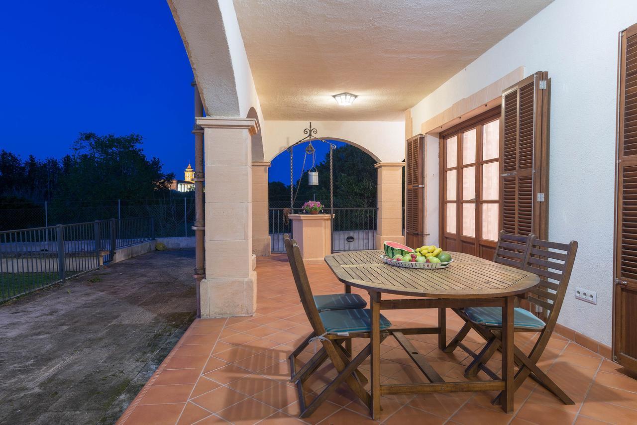 Ses Covetes Villa Petra  Bagian luar foto
