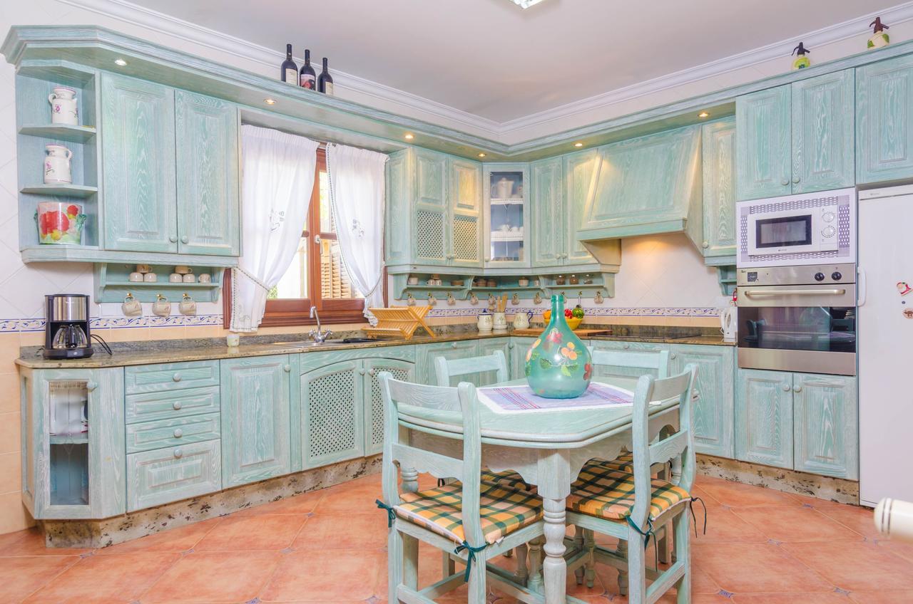Ses Covetes Villa Petra  Bagian luar foto